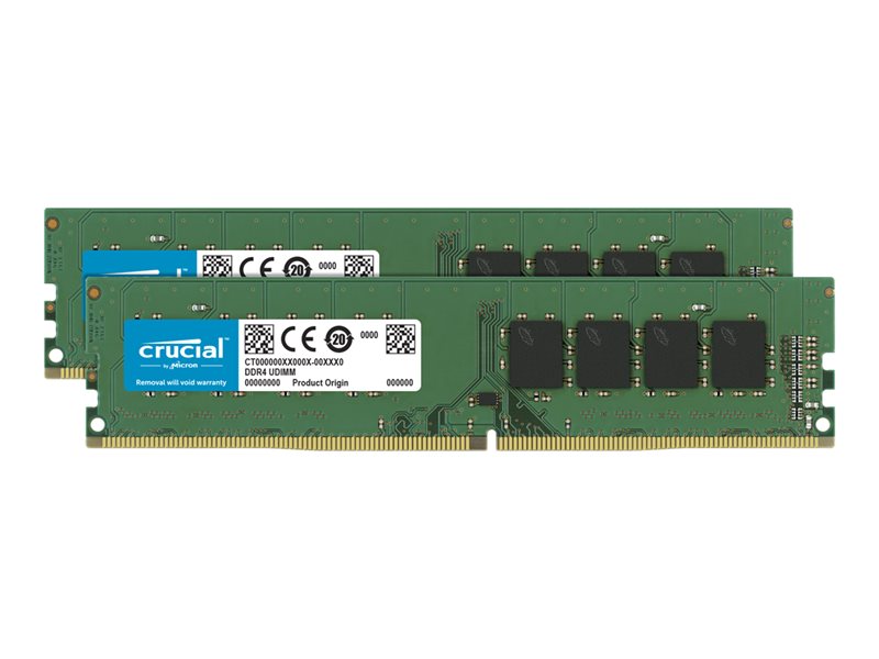 CRUCIAL 16GB KIT DDR4 3200 MTS 8GBX2 DIMM